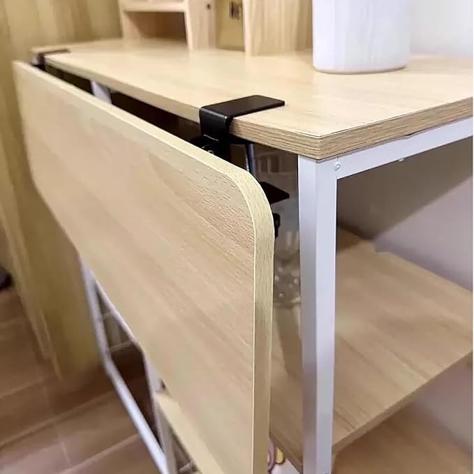 Table Extender,clamp On Keyboard Tray,Foldable Under Desk Keyboard Tray,Wrist Support,for Home Office Workstations,Easy To Instal(20x50cm (7.9inx19.7in))