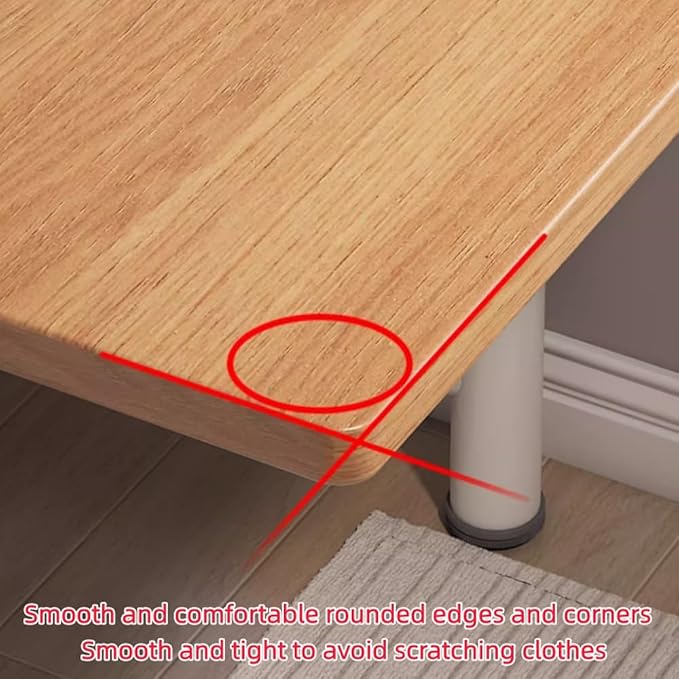 Ergonomics Desk Extender Shelf for Home and Office, Large Clamp On Keyboard Tray，90° Folding Extension Tray，Table Desk Arm Rest, Elbow Arm Support(Oak,75x24cm/30x10in)