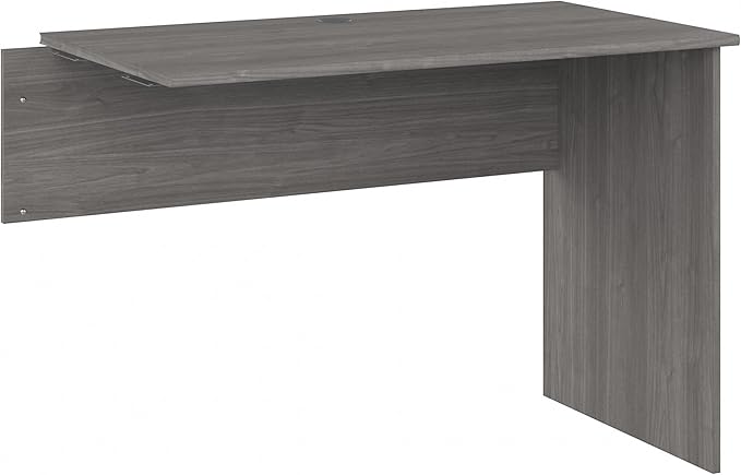 Bush Home Cabot 42W Shell Desk Return in Modern Gray