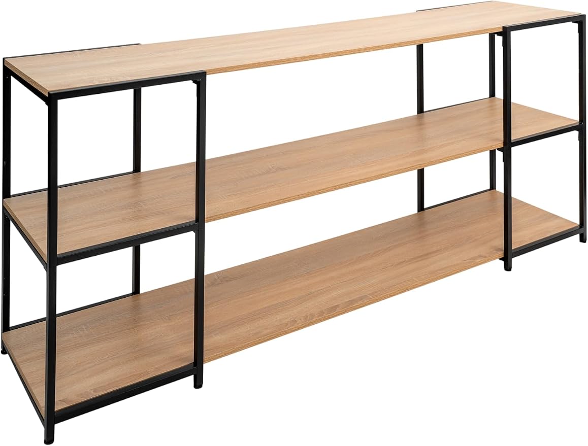 CB Home Square Wide Console - Modular Shelving System Customizable with 30+ Free Combinations - Contract Grade Quality