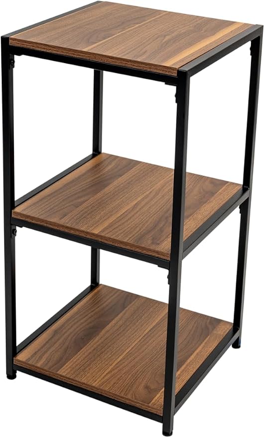 CB Home Square 3-Tier Freestanding Tower - Modular Shelving System Customizable with 30+ Free Combination - Contract Grade Quality