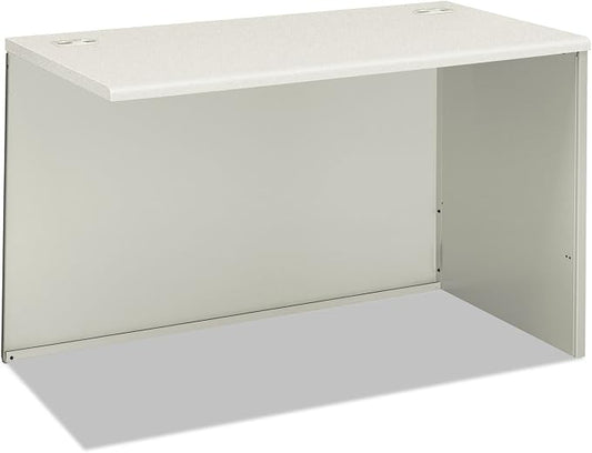 HON 38000 Series Return Shell, Right, 31.75W X 53.19D X 3.75H,Silver MESH/Light Gray
