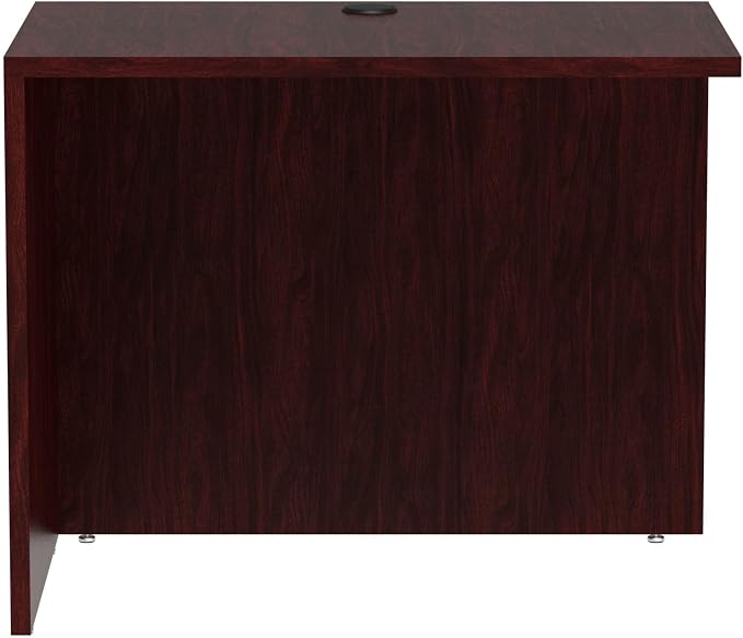 Alera Valencia Series 36 by 24 by 29-1/2-Inch Reversible Return Bridge Shell, Mahogany