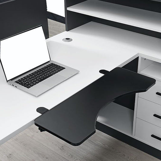 Desktop Extension Board Foldable Desk Extender Versatile Desk Tray for Home & Office Expandable Workspace Solution Office (Style D 65x25 CM)