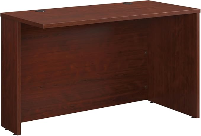 Sauder Affirm 48x24 Desk Shell/Credenza/Return, Classic Cherry Finish