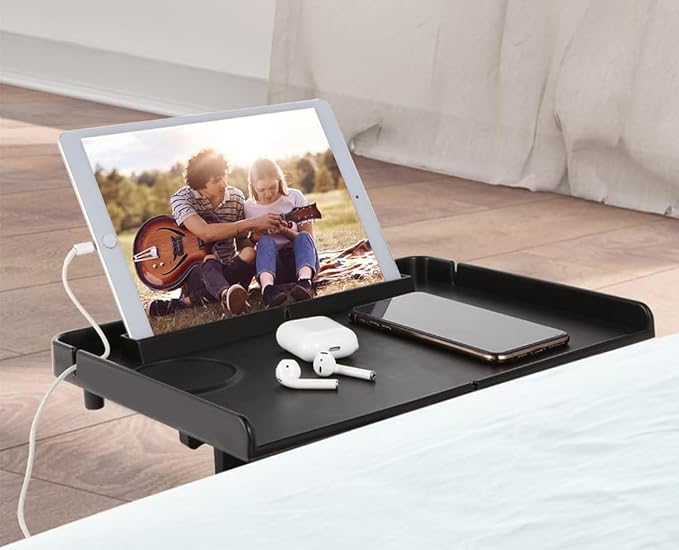 Forzaddik Floating Nightstand Bed Side Shelf Tray, for Bunk Bed/Kids Room
