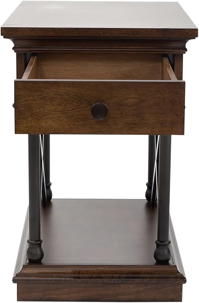 LIBERTY FURNITURE INDUSTRIES, INC. Tribeca Drawer Chair Side Table