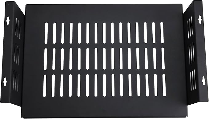 Under Desk Computer Mount or Small Form Factor Computers SFF and PCs, Fit for Laptop PlayStation 4 PS4 Slim PS4 Pro Gaming (16.9" W x 4.2" H x 12" D)