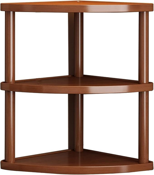 90° Corner Desktop Storage Shelves, Open Multi-Layer Storage Shelf, Strong Load-Bearing Capacity, for Office Desks, Kitchens, and As a Cup Holder(15.7in/40cm)
