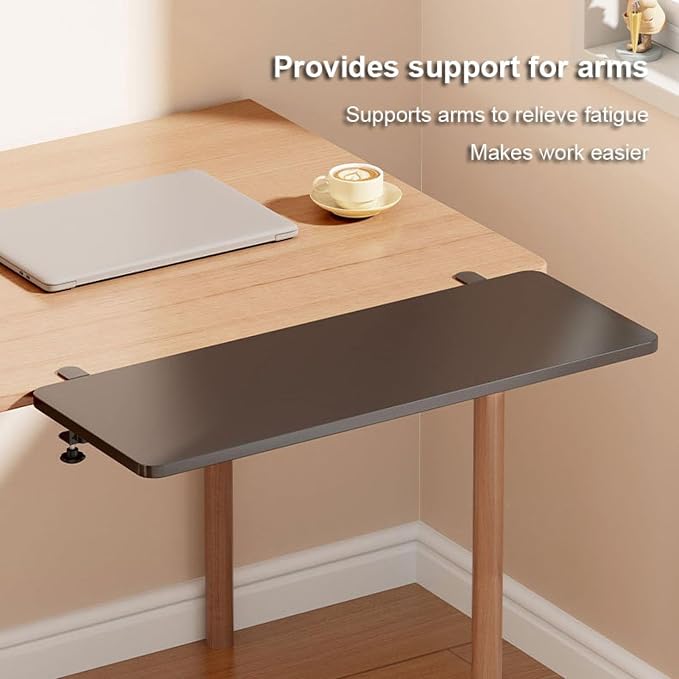 Desktop Extension Board Foldable Desk Extension Extension Board Desk Extension Computer Desk Wider Hand Tray Mouse Keyboard Stand