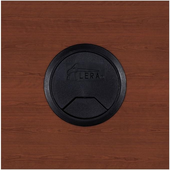 Alera Valencia Series Reversible Return/Bridge Shell, 42w x 23-5/8d, Medium Cherry