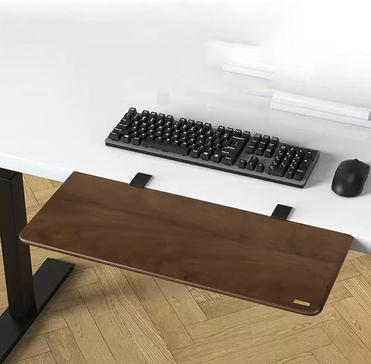 window sill extender Clamp On Desk Extension Board, Heavy‑Load Table Extender Tray, Easy To Install Window Expander Panel For Office Supplies Storage(Walnut,175x250mm/7x10in)