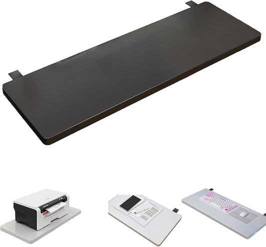 Folding Table Extension Board, 15mm Thickened Material, Side Tables Living Room for Office, Home Learning, Gaming, Instant Space Expansion for Keyboard, Printer, Notebooks