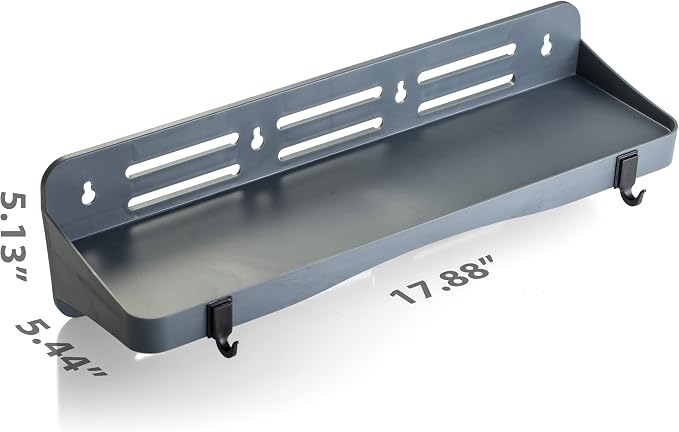 Officemate Verticalmate Cubicle Shelf, Slate Gray (29232)