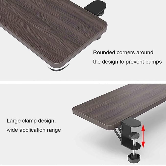 Computer Desk Extender, Foldable Desk Extension Shelf Desk Extension Tabletop for Any ...(Color:A,Size:75 * 24cm)