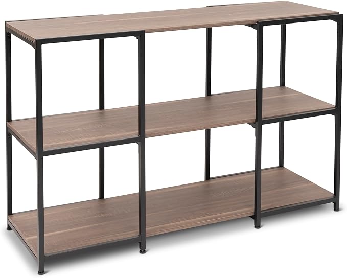 CB Home Square Narrow Console - Modular Shelving System Customizable with 30+ Free Combinations- Contract Grade Quality