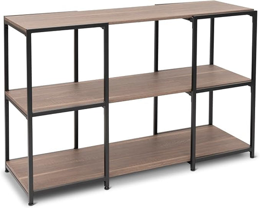 CB Home Square Narrow Console - Modular Shelving System Customizable with 30+ Free Combinations- Contract Grade Quality