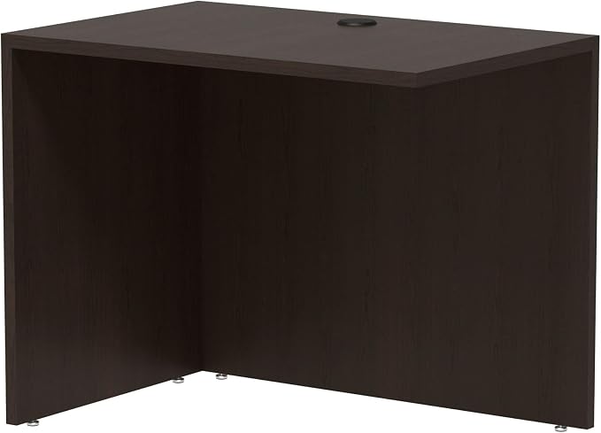 Alera ALERA Valencia Series Reversible Return/Bridge Shell, 35W X 23.63D X 29.5H, Espresso