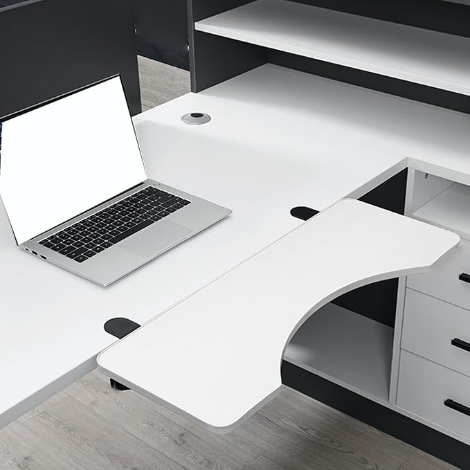 Desktop Extension Board Foldable Desk Extender Versatile Desk Tray for Home & Office Expandable Workspace Solution Office (Style a 65x25 CM)