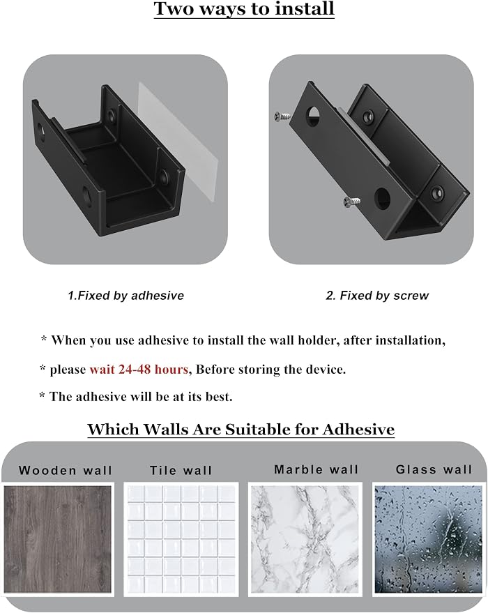 Under Desk Laptop Holder Under Desk Rack Mount for Keyboard & Small Devices Also Fit for Cable Box Wall Mount Tray Organizer Like Routers, Modems, Network Switch and More