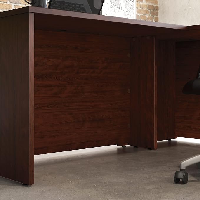 OfficeWorks by Sauder Affirm 42'' Commercial Return for Executive Desk, L: 45.16'' x W: 23.47'' x H: 29.29'', in Classic Cherry Finish