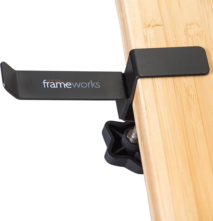 Gator Frameworks GFW-HP-HANGERDESK Headphone Hanger For Desks