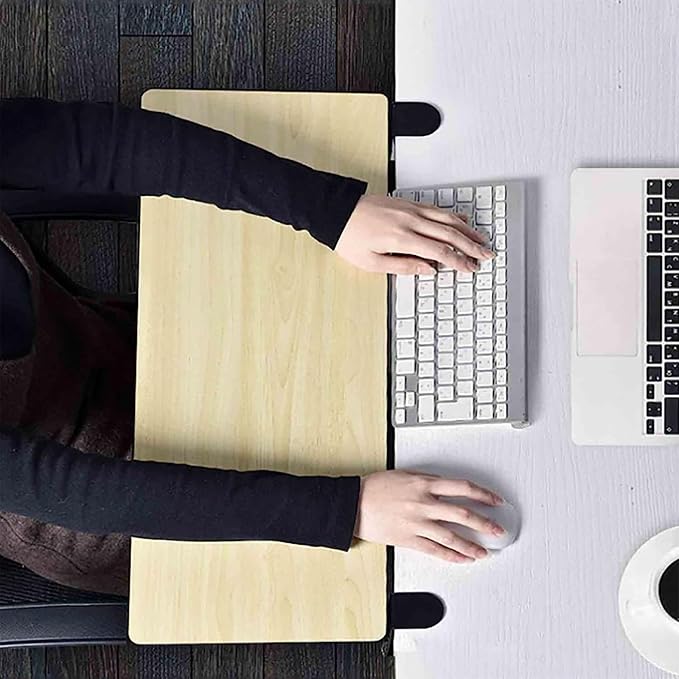 Computer Desk Extender, Foldable Desk Extension Shelf Desk Extension Tabletop for Any ...(Color:D,Size:64 * 24cm)