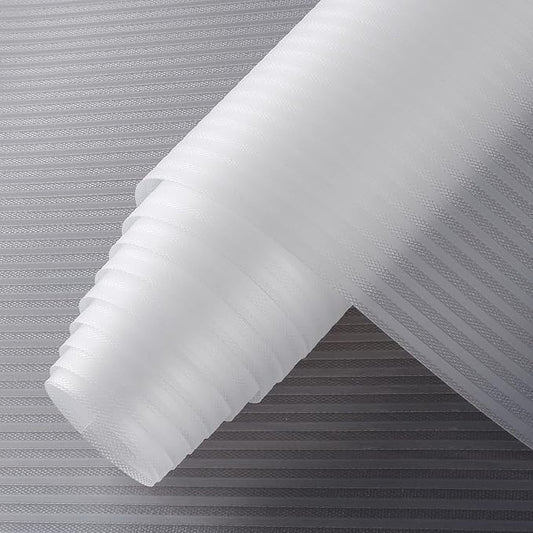 Shelf Liner Non Adhesive Refrigerator Mats Washable, No Odor Plastic Pantry Liners, Wire Shelf Paper & Drawer Liner for Cupboard, Kitchen Cabinets, Bathroom Shelves, Shoe Rack