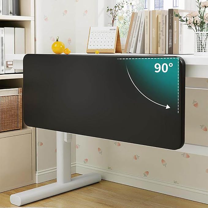 Rounded-Corner Protective Desk Extension Tray,90-Degree Folding Extension Stand,High Load Capacity,Suitable For Office And Home Use(60cm/23.6in)