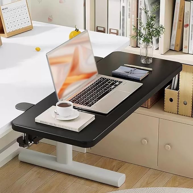 Rounded-Corner Protective Desk Extension Tray,90-Degree Folding Extension Stand,High Load Capacity,Suitable For Office And Home Use(50cm/7.9in)