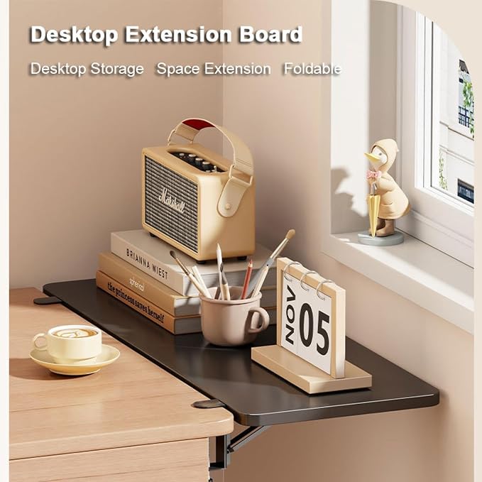 Desktop Extension Board Foldable Desk Extension Extension Board Desk Extension Computer Desk Wider Hand Tray Mouse Keyboard Stand