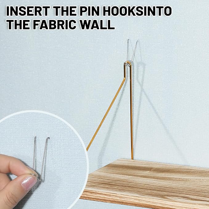 2-Pack Cubicle Shelf For Fabric Walls With Hooks：12x6.0in Wooden Cubicle Shelf Hanging Silver Bracket Use For Office Cubicle Accessories Office Stylish Ations Cubicle Decorations For Women Desk