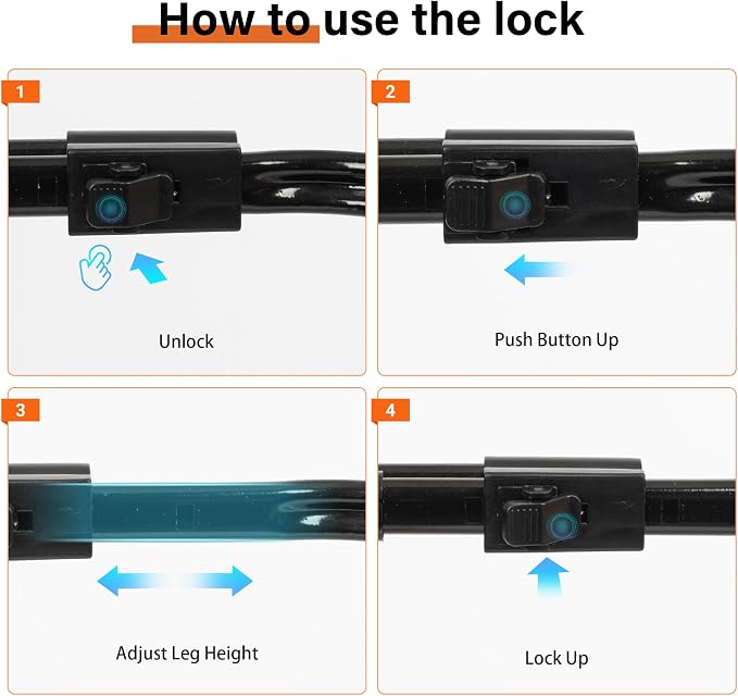 Lap Desk for Bed, Adjustable Laptop Desk with USB Charging Port, Storage Drawer & Bookshelf — Foldable Bed Desk for WFH & Students, 23.6" Desktop Fits 17" Laptop, Non-Slip, Deep Stone Texture