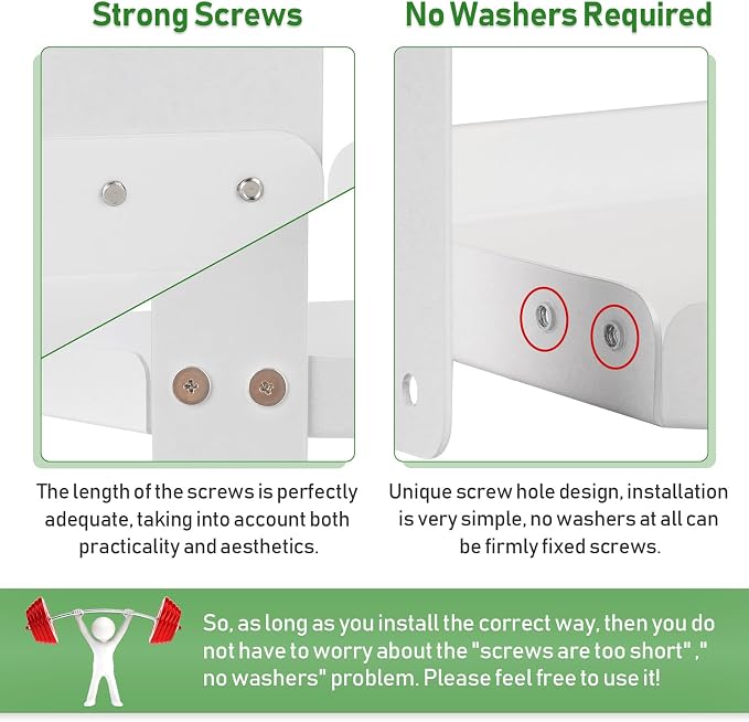 Office Cubicle Shelf - Height Adjustable Corner Shelf with Adjustable Hooks
