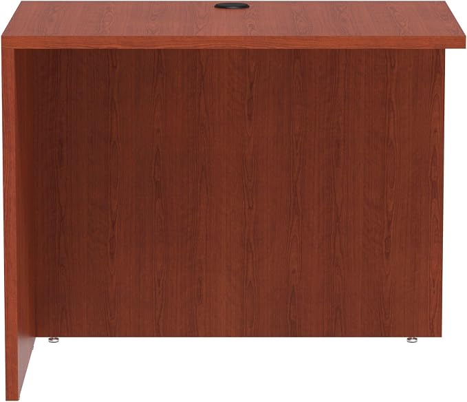 Alera Valencia Series 36 by 24 by 29-1/2-Inch Reversible Return Bridge Shell, Medium Cherry