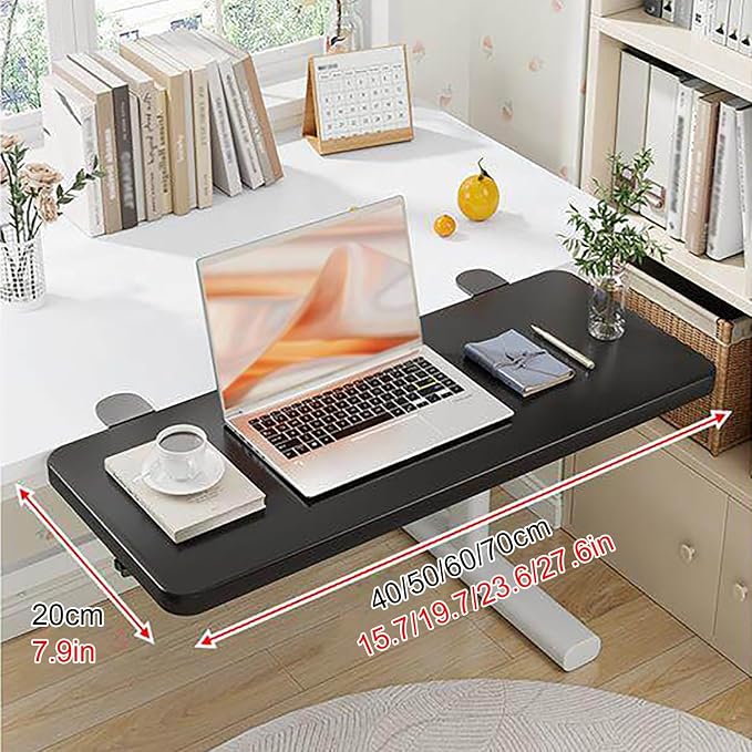 Rounded-Corner Protective Desk Extension Tray,90-Degree Folding Extension Stand,High Load Capacity,Suitable For Office And Home Use(60cm/23.6in)