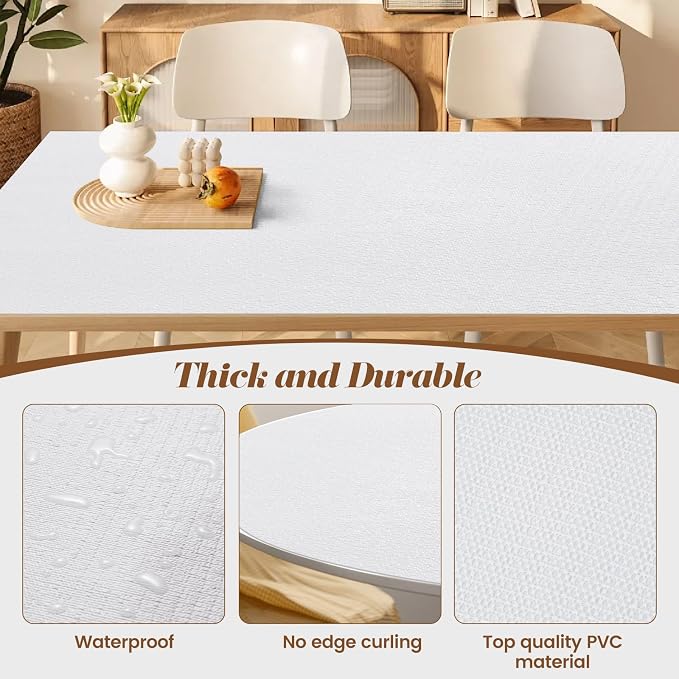 Drawer Shelf Liner for Kitchen Cabinets, Non Adhesive Slip Resistant Shelf Paper Easy to Clean, Strong Grip Thickened Waterproof Washable Mats for Pantry Shelves Cupboard Dresser(White, 12 in x 30 FT)