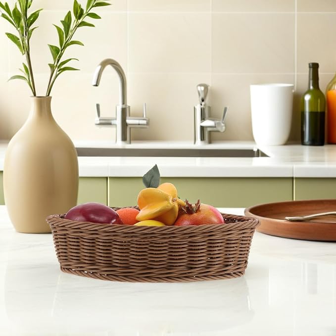 KICHOUSE 2pcs Triangular Organizer Baskets - Corner Cabinet Turntable Organizer Kitchen Storage Bins Plastic Rotating Cabinet For Home Kitchen Fruit Vegetable