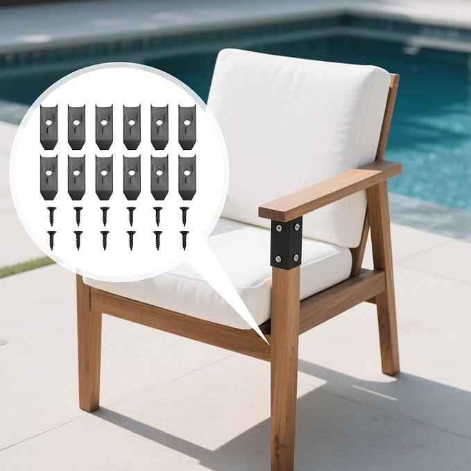 12 Sets Table Leaf Levelers & Locks with Sliding Aligner Bars, Heavy Duty Table Extension Hardware for Dining Tables, Desks, Buffets & Cabinets, Metal Horizontal Buckle Latches Connectors (Black)