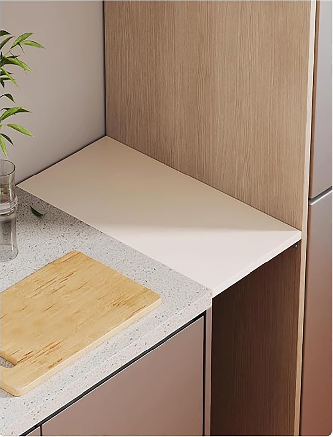 Desktop Extended Stora Rack, Side Widening Extension Board, Woodern Countertop Filling Panel, Ran Gap Cover for Small Place, for Office, Study, Kitchen (Size_Name 80x60cm/31.5x23.6in)