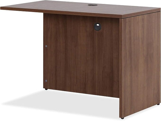 Lorell Essentials Series Walnut Return Shell