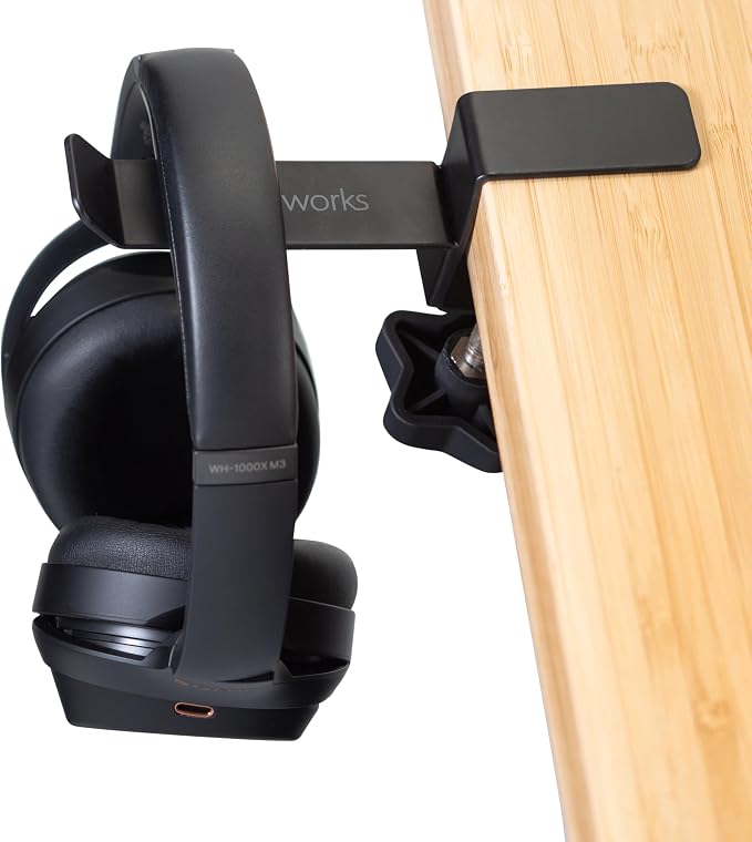 Gator Frameworks GFW-HP-HANGERDESK Headphone Hanger For Desks