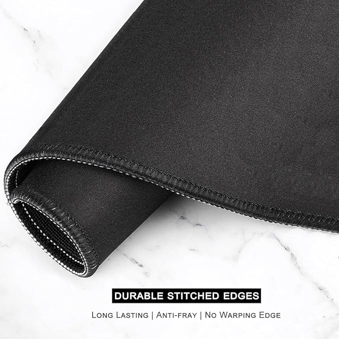 Auhoahsil Large Mouse Pad, XXL Desk Pad, Extened Mousepad 31.5" x 11.8", Non-Slip Rubber Base, Stitched Edges, Superior Surface, Gaming Keyboard Mat, Waterproof Desk Pad, Beautiful Ocean