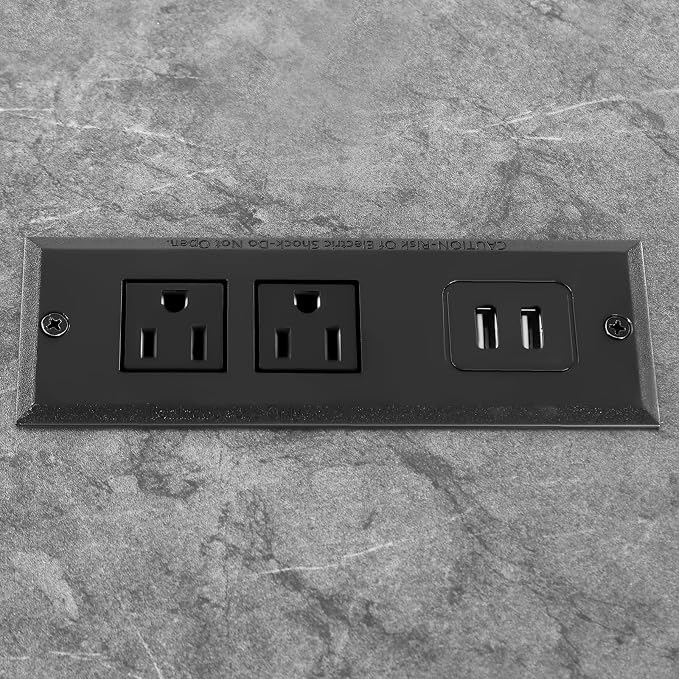 Corner Desk with Outlets and USB Ports, 26.77x26.77x29.53in Triangle Desk with Storage for Home Office, Workstation, Living Room, Bedroom, Small Space (Grey)