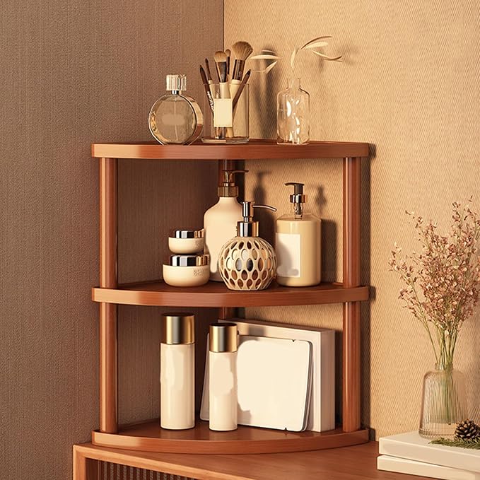 90° Corner Desktop Storage Shelves, Open Multi-Layer Storage Shelf, Strong Load-Bearing Capacity, for Office Desks, Kitchens, and As a Cup Holder(8.6in/22cm)