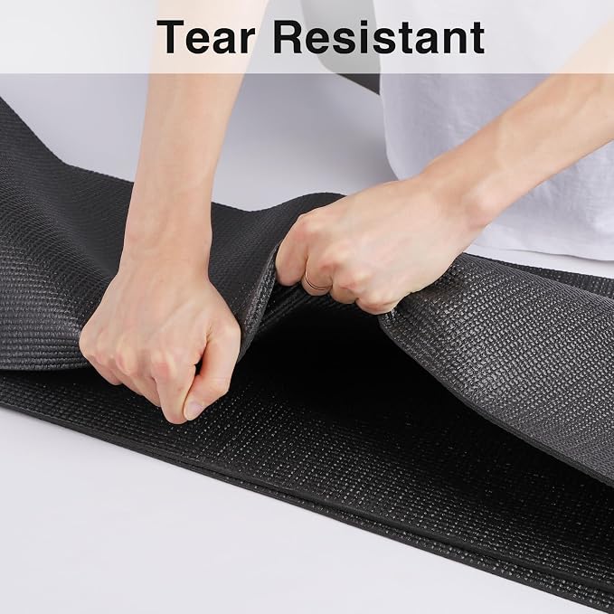PABUSIOR Under Sinks Cabinet Liner: 5MM Thick Foam Kitchen Shelf Liners 22" x 82.7 Inch - Black Strong Grip Non-Slip Easy to Cut Large Tool Box Drawer Mat for Garage Shelving