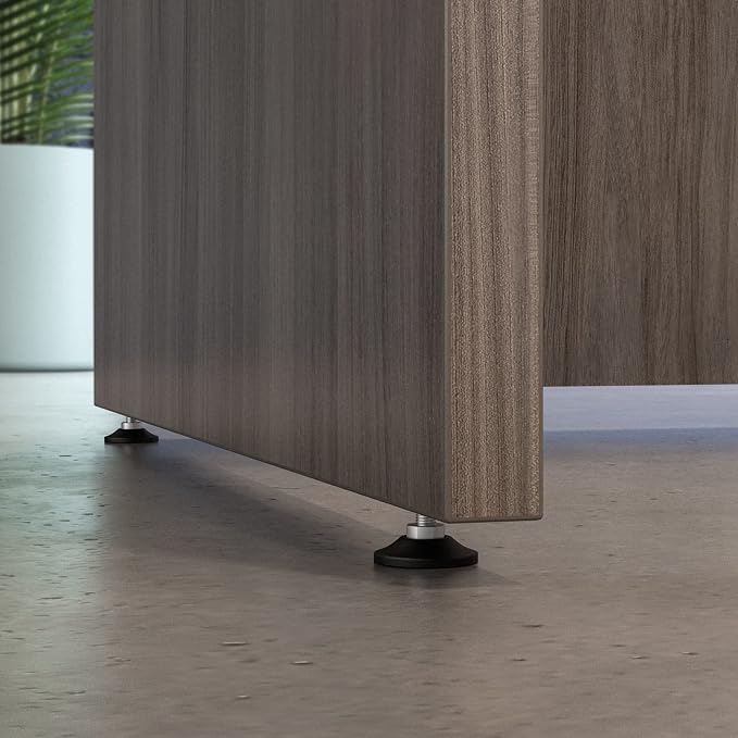OfficeWorks by Sauder Affirm 45'' Commercial Return for Executive Desk, Hudson Elm