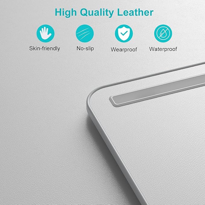 KLEAR Laptop Bed Desk with Adjustable Heights and Angles, Upgraded-Sturdy Foldable Laptop Lap Desk for Bed/Sofa/Couch/Floor, Lap Tablet Desk (NO Drawer, Grey)