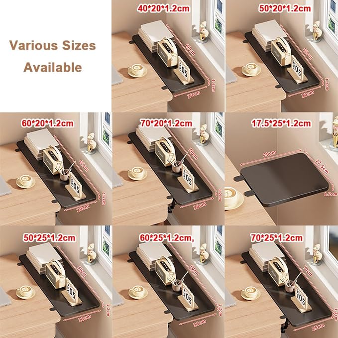 Desktop Extension Board Foldable Desk Extension Extension Board Desk Extension Computer Desk Wider Hand Tray Mouse Keyboard Stand