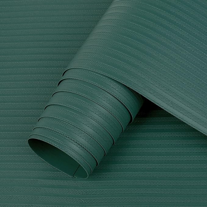 Shelf Liners Non Adhesive Kitchen Drawer Cabinet Liner, Waterproof Durable Liners for Shelves Refrigerator Pantry Cupboard Protector Mat, Green 11.8 x 78.7 inches